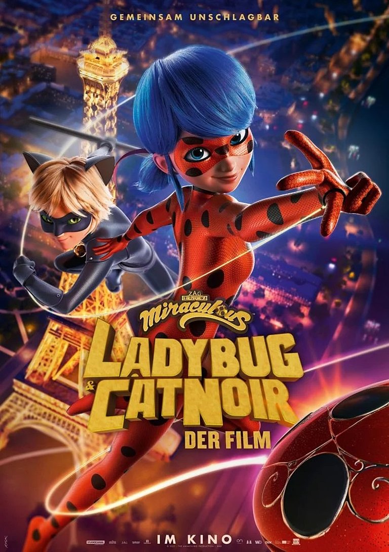 Miraculous Der Film  Film, Miraculous ladybug, Chat noir